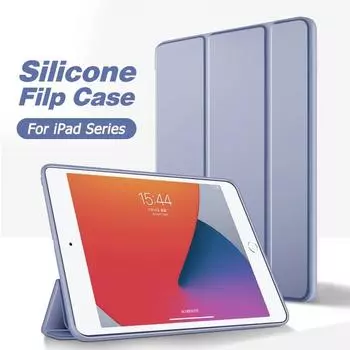 Чехол из искусственной кожи для iPad Pro 12,9 11 2021 2020, умный чехол для iPad 10,2 7/8/9 поколения Mini 6 5 Air 4 3 2 1 iPad 2017 iPad 234 мятный зеленый