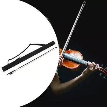 Чехол из искусственной кожи для смычка для скрипки, виолончели, качественное оборудование, прочный, устойчивый к царапинам, с регулировкой