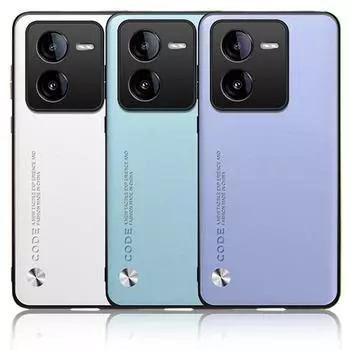 Чехол из искусственной кожи для VIVO IQOO Z8 Z8X Z7X Z7 IQOO Neo 8 7 5 5S 3 IQOO 11 Pro 9 Pro Z5X Z3 Роскошный жесткий защитный чехол для телефона For IQOO Z8 темно-синий