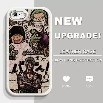 Чехол из искусственной кожи с граффити аниме для iPhone 14 13 12 Pro Max Samsung Galaxy S23 Ultra S20 FE M32 A13 A20S Redmi Xiaomi Poco F3 Мягкий чехол для телефона из ТПУ iPhone 11 Pro Max
