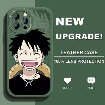 Чехол из искусственной кожи с японским аниме для iPhone 14 13 12 Pro Max Samsung Galaxy S23 Ultra S20 FE M32 A13 A20S Redmi Xiaomi Poco F3 Мягкий чехол для телефона из ТПУ iPhone 11 Pro Max