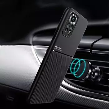 Чехол из искусственной кожи Skin Touch для Xiaomi Redmi Note 13, 12, 12S, 11, 11S, 10 Pro, 10S, 9, 9S, 13C, 12C K70 K60 K50 K40 K30 K20 Pro, роскошный твердый чехол Redmi Note 11 чёрный