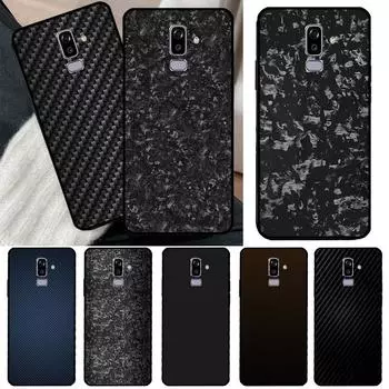 Чехол из кованого карбона для Samsung J3 J5 J7 J1 A3 A5 2016 2017 J4 J6 Plus A6 A8 A7 A9 J8 2018 чехол A8 Plus 2018
