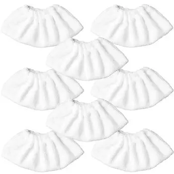 Чехол из микрофибры для ручных щеток для пароочистителя Karcher, 8 шт. Совместимый продукт