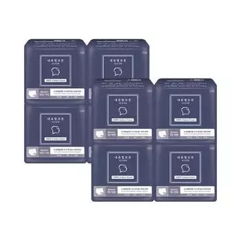 Чехол из натурального хлопка Signature из чистого хлопка на ночь, упаковка из 4 штук, выберите 2 типа (L Большой/M Средний 4P) Overnight medium size 4P*4 pack