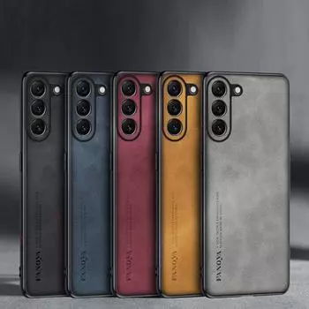 Чехол из овчины для Samsung A54 A15 A05 A34, мягкий силиконовый чехол-бампер для телефона Galaxy S24 Plus S23 S22 Ultra S21 FE, тонкий чехол для телефона Samsung Note 20 Ultra чёрный