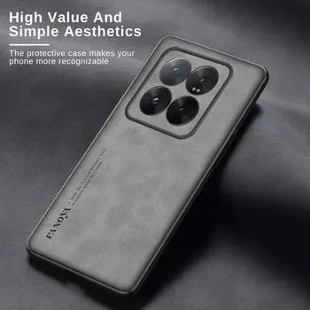 Чехол из овчины для Xiaomi 14T Pro 14 T матовая защита камеры TPU Soft Edge противоударный бампер задняя крышка 14 T Pro For Xiaomi 14T вино красного