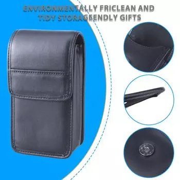 Чехол из ПУ для камеры Contax TVS3 TVS1 T2 T3, водонепроницаемая защитная сумка с мягкой бархатной подкладкой 8*4*12cm