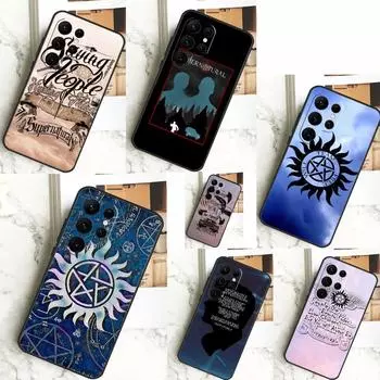 Чехол из серии «Сверхъестественное» для Samsung Galaxy S24 S23 S22 S21 S20 FE Ultra Plus S8 S9 S10 Note 10 20 Ultra Case Galaxy S22