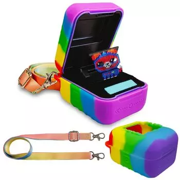 Чехол из силикагеля BCWXION для TAKARA TOMY Гибкий силиконовый чехол для Bitzee Interactive Toy Digital soft fall поставляется с ремешком, который не подходит - Pet,