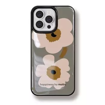 Чехол из смолы для iPhone Креативный дизайн Полная защита Прочный и износостойкий Яркие цвета Подходит для Huawei mate60 pro Приглушенные цветы 15