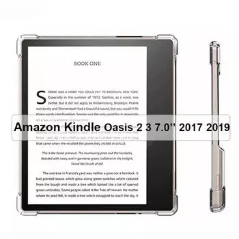 Чехол из ТПУ для Amazon Kindle Oasis 2 3 2017 2019 7,0 силиконовый чехол Мягкая задняя крышка из ТПУ чехол для Kindle Oasis 3 2019 7,0 дюймов Oasis 2 2017 чистый