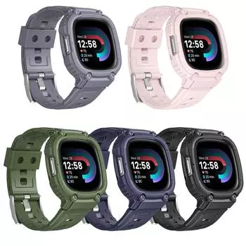 Чехол из ТПУ для Fitbit Versa 4 3, женские и мужские спортивные часы, браслет, ремешок-петля для Fitbit Sense 2, замена