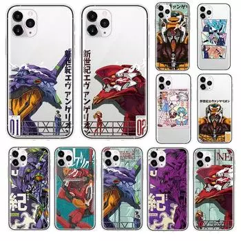 Чехол из ТПУ для Huawei P30 Lite P20 P40 Honor 10i 20i 50 10 8X Mate 20 Lite Pro Y7 Y6 Y9 Prime P Smart 2019 2021 Genesis Evangelion P Smart