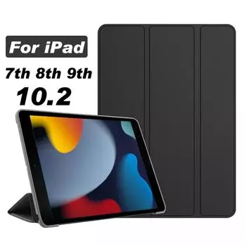 Чехол из ТПУ для iPad 10, 10,2, 2021, 8, 7, 9, 10 поколения, чехол для сна, пробуждения для iPad air4 5 MINI 6, чехол для планшета из искусственной кожи iPad 10.2 мятный зеленый