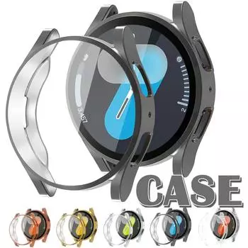 Чехол из ТПУ для Samsung Galaxy Watch 7 44 мм, 40 мм, защитный экран, защитный чехол-бампер для Samsung Galaxy Watch FE 40 мм Galaxy watch 7 44mm чистый