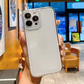 Чехол из ТПУ для Samsung S24 S23 S22 S21 FE A55 A25 A15 A54 A34 A24 A53 A33 A13 iPhone 16 15 14 13 12 Pro Max X XR XS Чехол iPhone 15 прозрачный