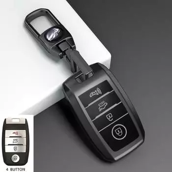 Чехол из ТПУ с 4 кнопками для KIA Rio Rio5 Sportage Ceed Cerato K3 KX3 K4 K5 Sorento Optima Picanto для автомобильного пульта дистанционного управления и смарт-ключа