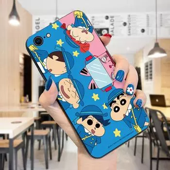 Чехол из ТПУ с милым мультяшным японским аниме для iPhone 14 13 12 11 Pro Max 7 8 6 6s SE Samsung Galaxy S23 S22 Ultra S21 A53 M33 M30 S9 A21s, чехлы для телефонов iPhone 12 Pro Max