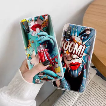 Чехол из ТПУ с рисунками Моники Новак для iPhone XR 7 8 14 15 11 12 13 X XS Pro Max Xiaomi Redmi 13C Note 9 Samsung A22 S23 S24 Ultra Plus VIVO VIVO V20i аэро