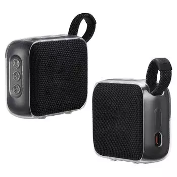 Чехол из ТПУ, ударопрочный чехол для переноски динамика, прозрачный защитный чехол от падений для портативного динамика JBL Go 4 BT