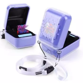 Чехол из ТПУ, защитный чехол, моющийся, прозрачный, для Bitzee Virtual Electronic Pet