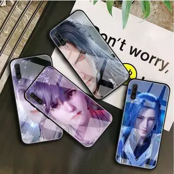 Чехол из закаленного стекла Douluo Dalu для Samsung Galaxy A10S A10E A20S A20E A30S A40 A50S A60 A70 A80 A90 A6 A7 A8, чехол A10S