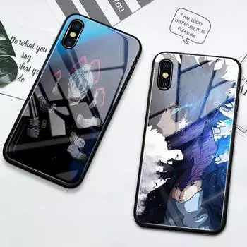 Чехол из закаленного стекла My Hero Academy Shigaraki Tomura Anime для Iphone 11 12 13 14 Pro Max Mini 6 6s 7 8 14 Plus X Xr Xs Max Se iPhone 6 6s