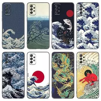 Чехол Japan Wave Anime Dragon для Samsung A04 A21 A30 A50 A52 S A13 A14 A22 A23 A32 A53 A73 5G A11 A12 A31 A33 A51 A70 A71 A72 Samsung A04 4G