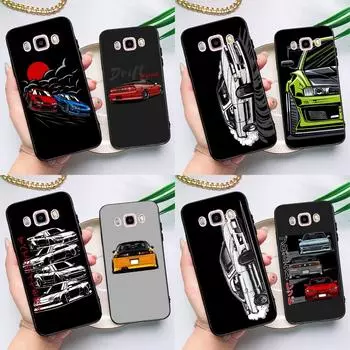 Чехол JDM Drift Car S13 S14 S15 для Samsung Galaxy J4 J6 Plus 2018 J8 A6 A7 A8 A9 J1 A3 A5 2016 J3 J5 J7 2017 J2 Core 2018 - J260