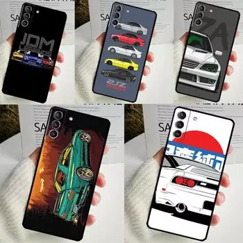 Чехол JDM Legend Drift Car для Samsung Galaxy S23 S24 Ultra S8 S9 S10 S22 Plus Note 10 20 Ultra S20 S21 FE Galaxy S20Ultra