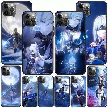 Чехол Jing Liu Honkai Star Rail для Apple iPhone 11 14 13 15 Plus 12 Pro Max 7 8 XR X XS, черный мягкий чехол из ТПУ iPhone 7(8)
