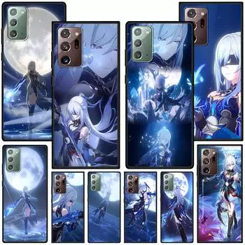 Чехол Jing Liu Honkai Star Rail для Samsung Galaxy Note 10 Plus 20 Ultra 9 8, чехол из ТПУ для телефона, черный мягкий корпус, Funda Capa Samsung Note 8