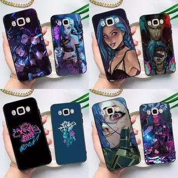 Чехол Jinx Arcane для Samsung Galaxy J6 J4 Plus 2018 J8 A6 A7 A8 A9 J1 J3 J5 J7 2016 A3 A5 2017 Coque A3 2016 - A310