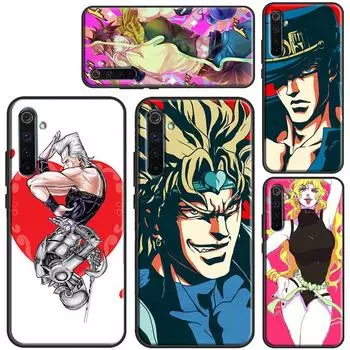 Чехол JOJO Bizarre Adventure Anime для OnePlus 10 9 Pro Nord2 8T 9R для Realme 9i 8i 8 Pro C21 GT Master GT Neo 2 Realme GT(Neo)