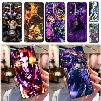 Чехол JoJo Bizarre Adventure для OPPO A53 A53S A31 A54 A74 A94 A52 A72 A83 A91 A93 A1K A15 A16 A5 A9 Мягкий чехол OPPO A15