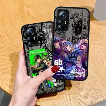 Чехол JoJo s Bizarre Adventure 6 7 для Redmi Note 12 11 10 9 8 Pro Plus ST 5G матовый полупрозрачный чехол для телефона Capa Redmi Note 9S