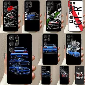 Чехол JRM Skyline GTR R34 для Samsung Galaxy S22 Ultra Note 20 Note 10 S8 S9 S10 Plus S21 FE S20 FE задняя крышка Galaxy S8