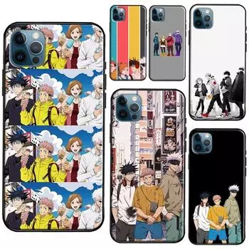 Чехол Jujutsu kaisen для iPhone XR X XS Max SE 2020 7 8 Plus, чехол для телефона iPhone 11 14 12 13 Pro Max Mini iPhone 6 6s