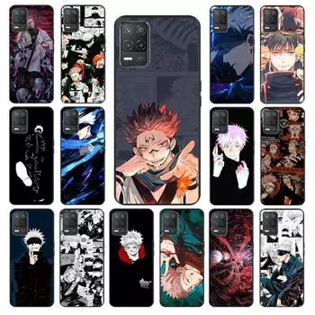 Чехол Jujutsu Kaisen Ryomen Sukuna для OPPO Realme GT 2 Pro X2 Pro XT C25S 8 7 6 Pro 6i GT Master C3 C21 C21Y C11 X3 SuperZoom Realme 6 Pro