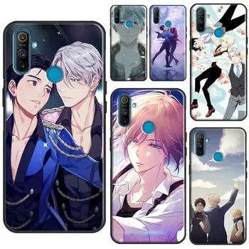 Чехол «Юрий на льду» в стиле аниме для OPPO Realme 8 Pro 8i 9i GT Neo2 Master C21 для OnePlus 10 9 Pro Nord2 8T 9R Coque Realme GT(Neo)