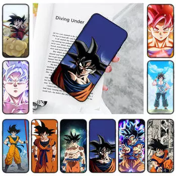 Чехол JW83 Dragon Ball Goku Black Sofe для Xiaomi Poco X6 X4 M5 M6 F5 F6 C65 C55 C50 C51 C40 Pro Redmi 14C A3X 13C 12C 11T 10A 9C Note 7 6 8A Plus Xiaomi Poco M3 ирис