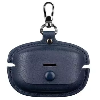 Чехол JXRICH для Sony из натуральной кожи для Sony WF-1000XM5 WF-1000 синий