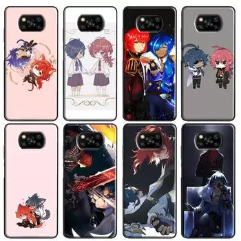 Чехол Kaeya и Diluc Genshin Impact для Xiaomi Mi 11 Lite 9T 10T 11T Pro POCO X3 Pro X3 GT F1 F2 F3 M4 M3 Pro Чехол Mi 10Lite