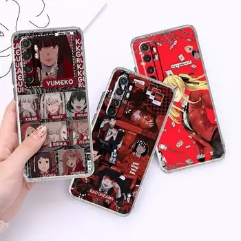 Чехол Kakegurui Jabami Yumeko для Xiaomi Mi 11 Lite 11T 12 Note 10 Lite 11X 12X 9T 10T 5G Poco M3 X3 Pro X3NFC, силиконовый чехол Mi 9T
