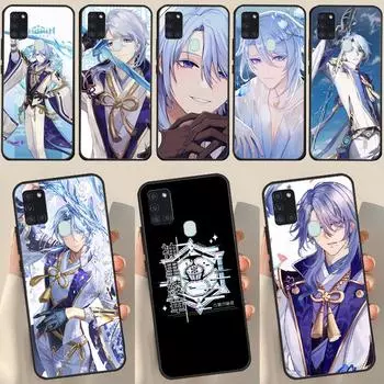 Чехол Kamisato Ayato Genshin Impact для Samsung Galaxy A34 A54 A14 A71 A51 A31 A11 A12 A22 A32 A52 A72 A50 A13 A53 Samsung A11