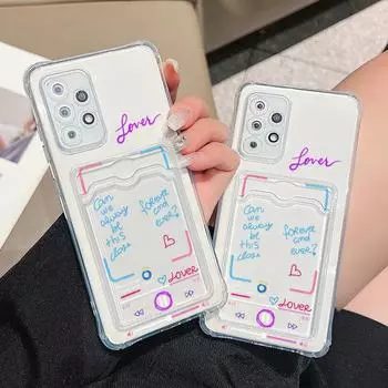 Чехол-карта для iPhone 13 11 15 12 14 Pro Max Samsung A55 S24 S23 S22 Ultra A54 A05S A15 OPPO A15 A77 A16 A17K A54 A3S Redmi 13C 9a 9T Note 13 11 12 iPhone 15 чистый