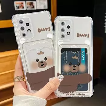 Чехол-карта для iPhone 13 11 15 12 14 Pro Max Samsung A55 S24 S23 S22 Ultra A54 A05S A15 OPPO A15 A77 A16 A17K A54 A3S Redmi 13C 9a 9T Note 13 11 12 iPhone 15 чистый