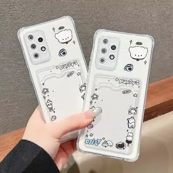 Чехол-карта для iPhone 13 11 15 12 14 Pro Max Samsung A55 S24 S23 S22 Ultra A54 A05S A15 OPPO A15 A77 A16 A17K A54 A3S Redmi 13C 9a 9T Note 13 11 12 iPhone 15 чистый