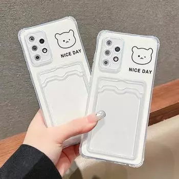 Чехол-карта для iPhone 13 11 15 12 14 Pro Max Samsung A55 S24 S23 S22 Ultra A54 A05S A15 OPPO A15 A77 A16 A17K A54 A3S Redmi 13C 9a 9T Note 13 11 12 iPhone 15 чистый